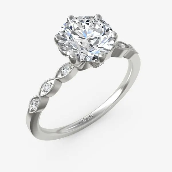 Nicole Floral & Vintage Engagement Ring