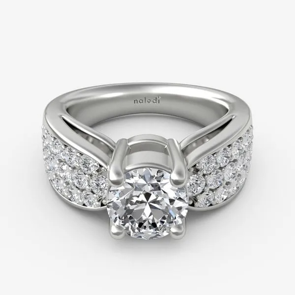 Samantha Free Form Engagement Ring