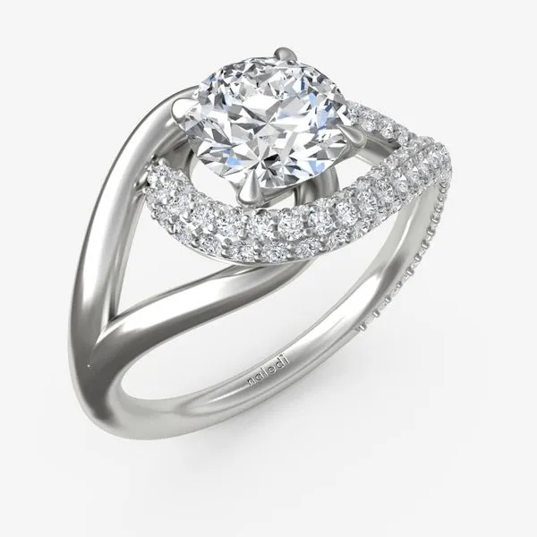 Alicia Free Form Engagement Ring