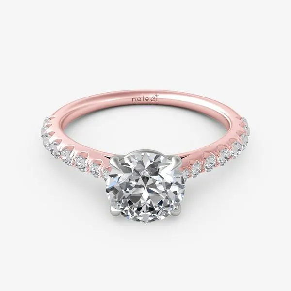 Wimbledon Diamond Shank Engagement Ring