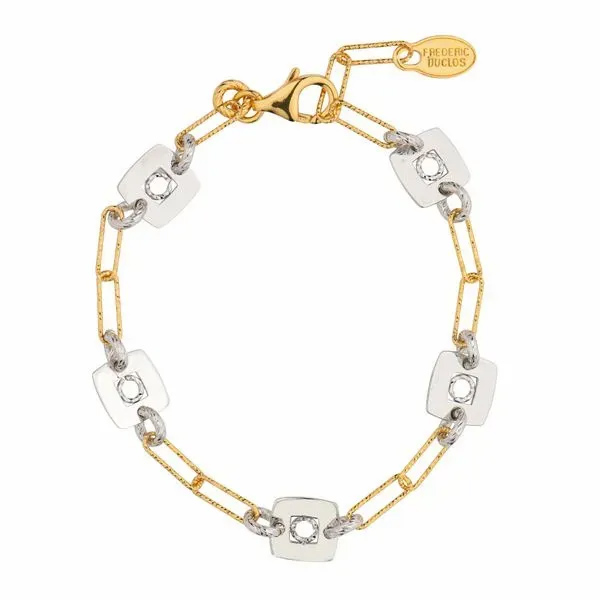 SS + Yellow Gold Plated Clementine Bracelet